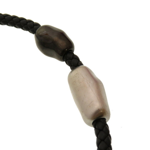 HERMÈS Wave Double Tour Vaux Swift Black Bracelet - Picture 4 of 5